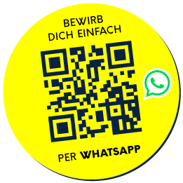 Bewirb dich einfach per Whatsapp